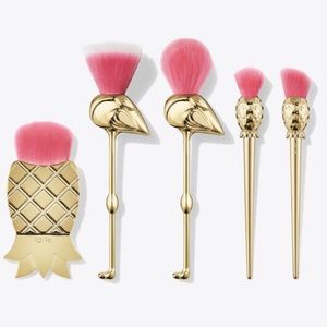 Tarte Let’s Flamingle! Face brush set NIB